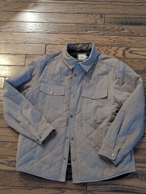 Huckberry Flint And Tinder Quilted Shirt Jacket